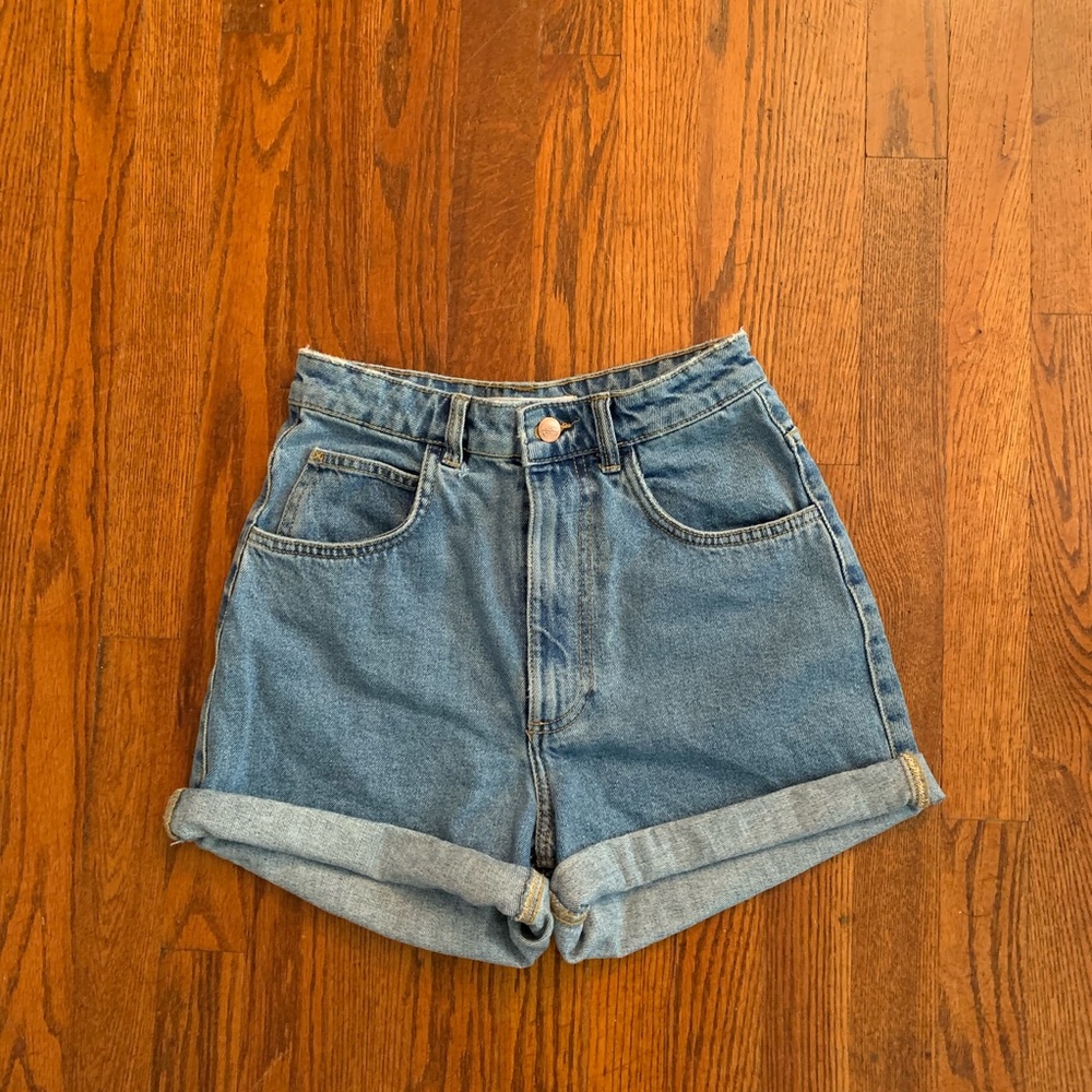 Zara mom shorts